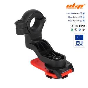 Rojo-Negro 360 °   Soporte Universal para Teléfono Totalmente Ajustable, con Absorción de Impactos, para Motocicleta, Bicicleta, Navegador, Compatible con Todos los Smartphones - Product Image 1