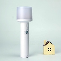Nouvelle veilleuse LED RGB sans fil à détecteur de mouvement PIR, rechargeable USB-C, en ABS blanc, à détection corporelle, 300LM