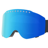 OEM Baikang 7075 Lunettes de ski magnétiques anti-buée avec lentille PC, pour motoneige, Gafas De Nieve