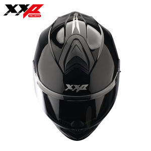 Casco de Motocicleta Integral ABS Motocross Negro Brillante con Doble Visera XXP DRAKEN S Racing de Liberación Rápida NUEVO DOT/ECE/CCC - Product Image 5