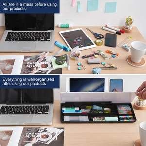 มินิไวท์บอร์ดคีย์บอร์ดเดสก์ท็อปยอดนิยมกระดานเขียนกระจกนิรภัยบอร์ดสำนักงานธุรกิจกระดานลบข้อความ - Product Image 5