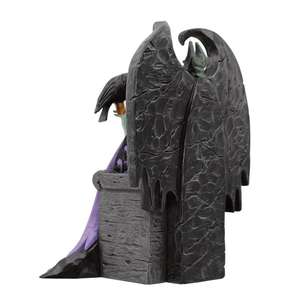 Decoraciones personalizadas <span class=keywords><strong>de</strong></span> Halloween para el hogar, estatua <span class=keywords><strong>de</strong></span> bruja maléfica Adn Crow, adornos <span class=keywords><strong>de</strong></span> La Bella Durmiente, estatuilla, artesanías <span class=keywords><strong>de</strong></span> resina - Product Image 3