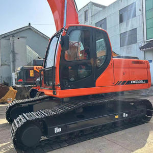 Excavatrice sur chenilles hydraulique d'origine Doosan DX225LC-9C, 22 tonnes, équipement de construction d'occasion - Product Image 2