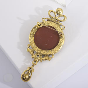 <span class=keywords><strong>Broche</strong></span> <span class=keywords><strong>pendentif</strong></span> vintage en strass, <span class=keywords><strong>broche</strong></span> en alliage pour femmes, <span class=keywords><strong>camée</strong></span> de beauté, <span class=keywords><strong>broche</strong></span> pour mariage, cadeau pour enfants - Product Image 5