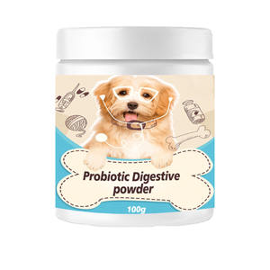 कुत्तों के लिए स्टॉक प्रोबायोटिक्स पाउडर में पाचन स्वास्थ्य कुत्ते प्रोबायोटिक पाउडर दस्त, कब्ज कुत्ते शांत उपचार - Product Image 1