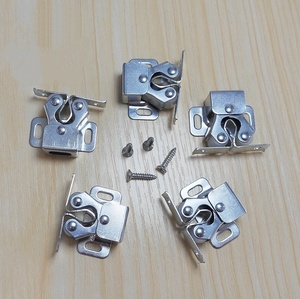 Loquet magnétique en fer de style ancien à forte attraction pour meubles, armoires, connecteurs à bille anti-choc et supports d'étagères - Product Image 3