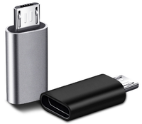 Doonjiey Micro usb à type c convertisseur de données pour téléphone intelligent ordinateur portable adaptateur usb otg haute vitesse