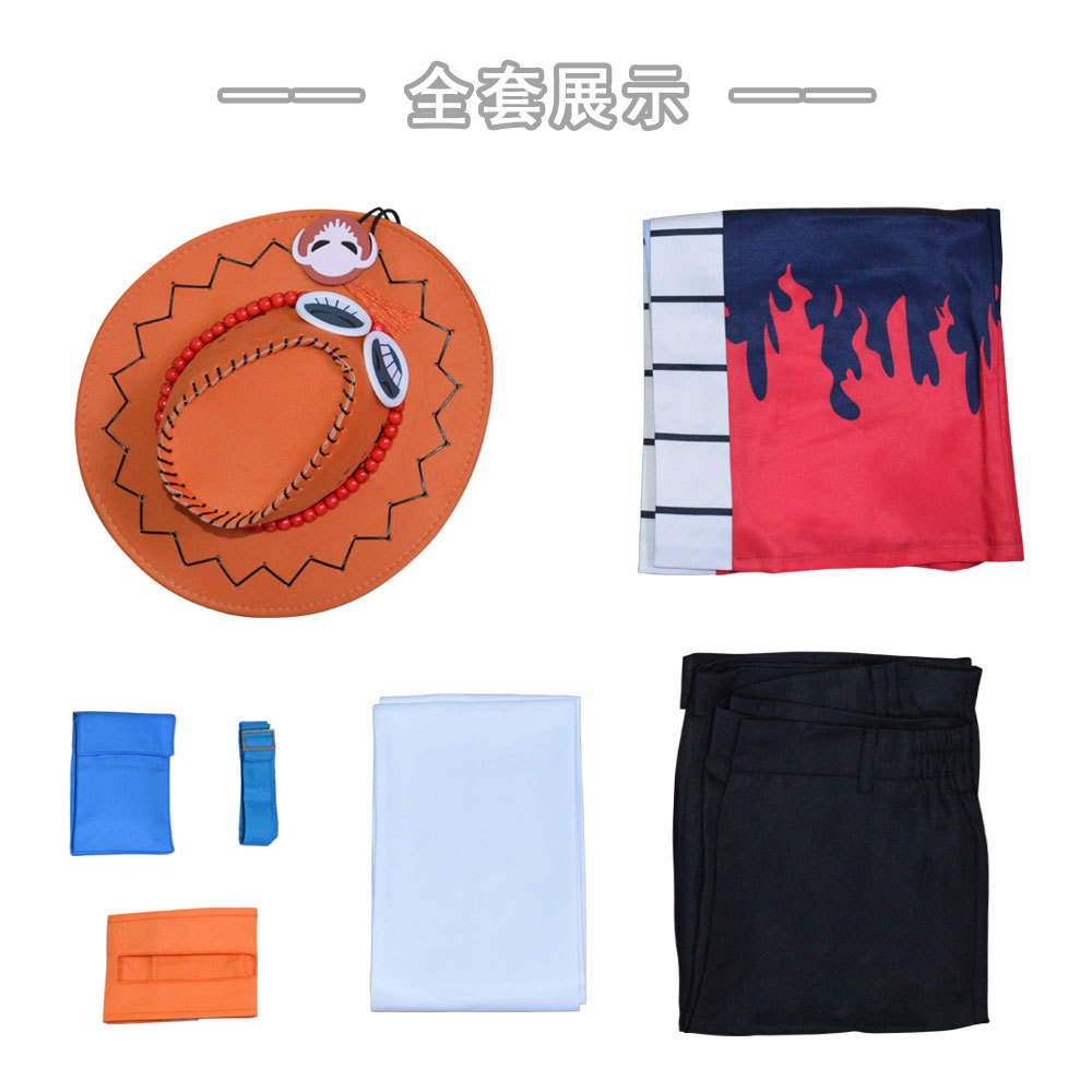 Ace cosplay outfit (including hat)
