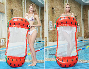 Hamac flottant gonflable pour piscine, nouveau design de fruits - Product Image 6