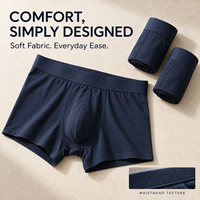 Boxers pour hommes HAGO, directement de l'usine, avec ceinture élastique, pour un usage quotidien