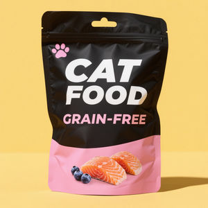 Bolsa de Embalaje Personalizada con Cierre de Cremallera, Impresión Digital, para Premios de Mascotas, Silicona, Papel de Aluminio, Resistente a la Humedad - Product Image 3