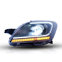 Feux avant à LED 2008-2013 pour Toyota Vios Assemblage de phares à LED Modifié pour feux de circulation diurne
