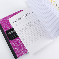 Cahier de notes en papier au format A4 personnalisé Cahier d'exercices scolaires et cahier de composition d'exercices