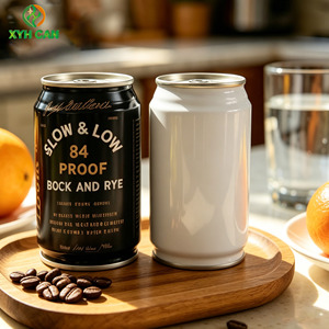 Lata de hojalata inigualable para bebidas, envases de licor, recipientes metálicos sostenibles para zumos, latas de bebidas personalizadas - Product Image 1