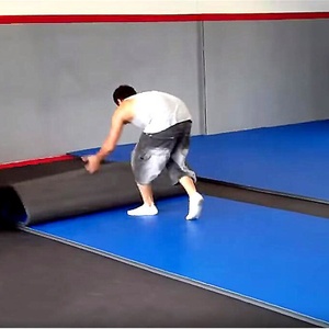 Tapis de fitness pliable en TPE, écologique, imperméable, avec logo personnalisé, épaisseur 3,5 cm, pas cher - Product Image 6