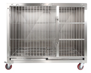 Système de cage modulaire, ensemble de <span class=keywords><strong>cages</strong></span> pour animaux de compagnie de différentes tailles, cage pour animaux de compagnie, clinique vétérinaire, cage pour chien en acier inoxydable - Product Image 1