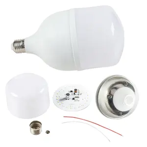 10W 20W 30W 40W 50W Harga OEM produsen hemat energi listrik siang hari B22 E27 lampu bola dunia rumah bohlam lampu Led