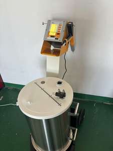 Hanna Automatische und manuelle Pulvers pritz pistole mit Pulver zylinder und Zubehör für die Pulver beschichtung - Product Image 4