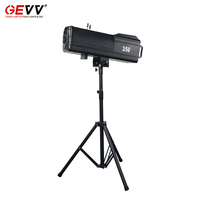 Équipement de scène de mariage GEVV, projecteur LED à double mise au point électronique DMX 150W pour spectacle en studio