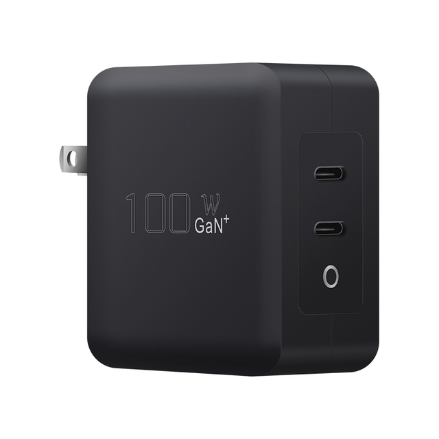 US Plug 100W Desktop Quick Charge 4.0 QC 3.0 PD USB-C Type C USB Fast Charging 100W GaN Charger