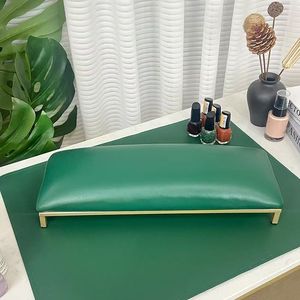 Leather Nail <b>Art</b> Hand Pillow <b>Set</b>, High-End Dirt Stain Resistant Manicure Table Cushion for Nail Salon - Product Image 1
