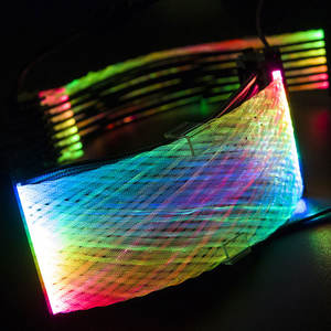 Cable de sincronización de <span class=keywords><strong>24</strong></span> pines <span class=keywords><strong>ATX</strong></span> <span class=keywords><strong>RGB</strong></span>, Kit de Cable de extensión decorativo ARGB, 5V, 3 pines, cabeza única síncrona - Product Image 5