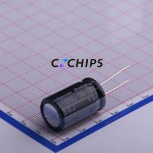 ตัวเก็บประจุอิเล็กโทรไลต์อะลูมิเนียมแบบ Through-Hole รุ่น 50YXJ1000M16X25 ขนาด D16xL25 มม. 1000uF 20% 50V 2.73A-100kHz - Product Image 1