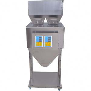 Dispensador de Alta Precisión de Acero Inoxidable con 2 Cabezales para Rellenar Bolsas de 999g con Uvas, Frutos Secos, Bayas de Goji, Especias, Polvo, Harina, Café, Té y Bebidas - Product Image 4