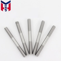 DIN 976 Zinc Plated Black Stainless Steel/Carbon Steel Stud Bolts-Fully Threaded/Partly Threaded Double Ended Screws for Piping