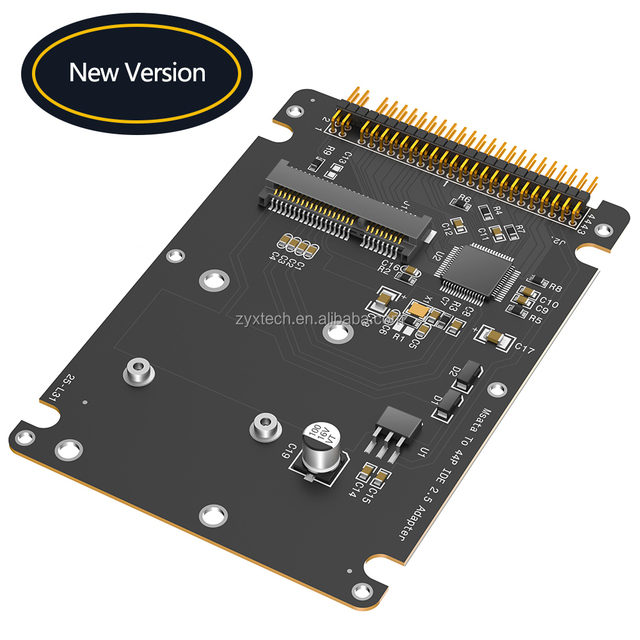 MSATA Mini-SATA SSD to IDE ATA 44Pin Adapter