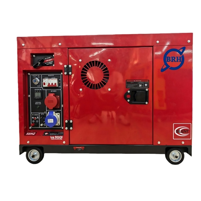 BRH Dual Fuel Silent 5kw/10kw/15kw/20kw/30kw/LPG CNG Biogas Natural Gas Generators