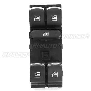 7 pièces - Commande de fenêtre, interrupteur de phare, interrupteur de carburant 5ND959565B 1KD959833 pour VW Golf MK5 MK6 pour Jetta MK3 MK4 Passat B6 B7 - Product Image 5