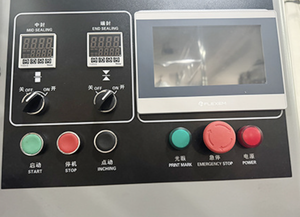 Machine d'emballage horizontale automatique électrique SPK320B PLC 380V haute précision pour emballage plastique/film/feuille de produits alimentaires et sucettes - Product Image 5
