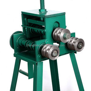 New Construction Steel Aluminum Pipe <b>Bending</b> <b>Machine</b> 50pc Hand Crank Hydraulic Pipe Bender Easy Operation Manual Roll Pump - Product Image 4