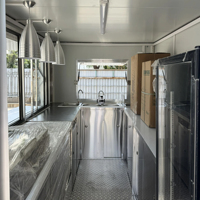 Remolque de Comida Completamente Equipado en Venta, Remolque Móvil para Café y Bar, Remolque para Helados, Carrito de Hot Dogs, Camión de Comida