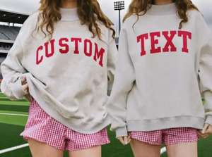 Mejores Precios en Sudaderas de Cuello Alto para Mujer, 100% Algodón, Felpa, Bordado Desgastado, Estilo Urbano, Unisex - Product Image 3