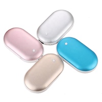 2025 Hot-Selling Hochwertiger Großhandel 2-in-1 Doppelseitige Heizung USB Wiederauf ladbarer Mini Power Bank Hand wärmer für Geschenke