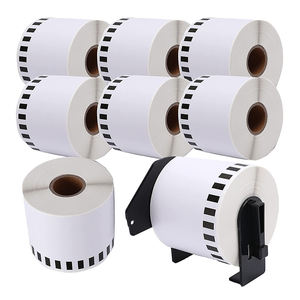 Imprimante thermique Brother DK-11202 DK-22205 DK11204 DK11209 DK11241, rouleau d'étiquettes noir et blanc - Product Image 3