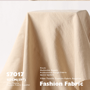 Nouvelle mode multicolore fibre naturelle doux mélange Tencel coton lin tissu pour vêtements chemise jupe - Product Image 5