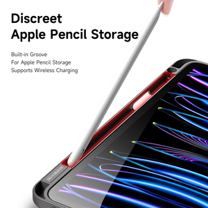 Étui adapté pour iPad Pro 11 avec emplacement pour stylet, coque de protection pour tablette avec support rabattable, étui magnétique anti-chute pour tablette - Product Image 4