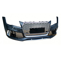 Kit carrosserie RS7 pour Audi A7 S7 2011 2012 2013 2014 2015, mise à niveau de la calandre et du pare-chocs avant de l'A7 de 2016 (ancien modèle) au nouveau modèle.