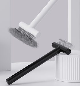 Peigne démêlant double face en acier inoxydable écologique pour la <span class=keywords><strong>coupe</strong></span> des nœuds et le toilettage des poils de chiens et de chats, idéal pour les petits animaux - Product Image 1