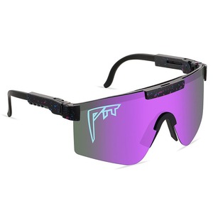 Lunettes de soleil polarisées Pit <span class=keywords><strong>Viper</strong></span>, lunettes de cyclisme coupe-vent UV400 pour hommes et femmes, lunettes de sport de plein air pour la course à pied et la conduite - Product Image 3