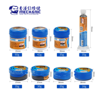 机械师原装锡膏183C熔点焊接助焊剂焊膏Sn63/Pb37修复BGA CPU LED返工工具