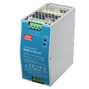 MeanWell catu daya pergantian rel Din NDR-240 grosir 240W 24V DC 10A 12V keluaran tunggal 5V 5A 300W - Product Image 5