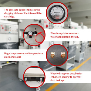 Nuovo Collettore di Polveri Industriale/Attrezzatura per la Rimozione della Polvere da Silos di Polvere di Calcare/Trattamento Polveri per Officina ad Alta Efficienza con Sistema Automatico a Getto - Product Image 4