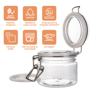 Frascos de PET Anticorrosión de 200 ml para Almacenamiento de Frutas Enlatadas, con Cierre Metálico y Tapas, Suministro OEM - Product Image 3