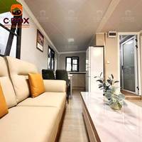 Cbox Luxury, villa préfabriquée moderne de 20 pieds, hôtel en plein air, maison pliable à un étage, résidence, bureau, maison conteneur extensible