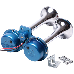 FARBIN klakson sirene listrik 24V, klakson listrik mobil, truk konversi menara derek perahu, klakson tabung ganda - Product Image 4