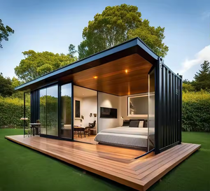 ตู้คอนเทนเนอร์ทันสมัยสำหรับ20FT บ้าน2ห้องนอน3ห้อง - Product Image 1